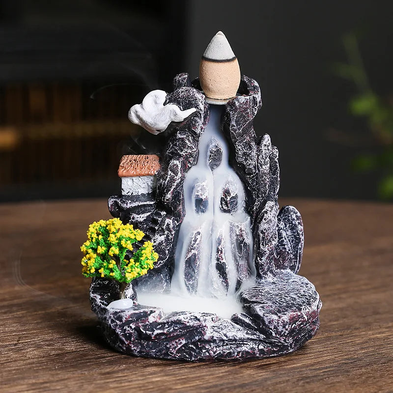 Waterfall Aromatherapy Ornament Incense