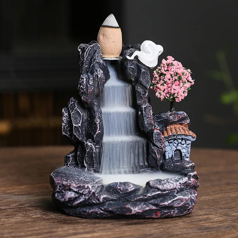 Waterfall Aromatherapy Ornament Incense